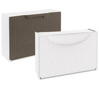 SCARPIERE SCARPIERA IMPILABILE RATTAN HARMONY CM.L51xP19xH39