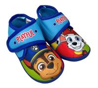 Scarpine Paw Patrol ciabatte con suola antiscovolo pantofole invernali con chiusura a strappo per bambini
