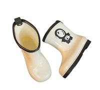 Scarponcini Bambino 33 - da Bambina per La Scuola All'Aperto Comodi A metà Polpaccio con Tacco Basso per Tutte Le Stagioni Antiscivolo E Resistenti (White 9-10 Years)