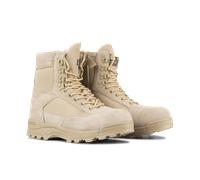 Brandit Zipper Tactical Stivali, beige, taglia 43 per maschi