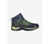 Scarponcini CMP Rigel Mid Waterproof blu giallo - 39
