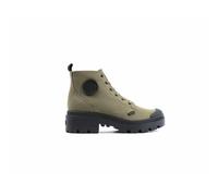 Scarponcini da donna Palladium Pallabase Twill Vert 41