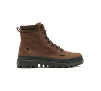 Scarponcini in pelle Palladium Pallatrooper Hkr Marron 45