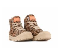 Scarponcini Pampa Hi Zip Wool Leo Fourrées in pelle Marrone 36