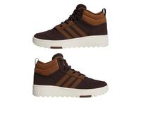 Scarponcini Scarpe Sneakers UOMO Adidas HOOPS 4.0 Mid Winter Marrone Lifestyle