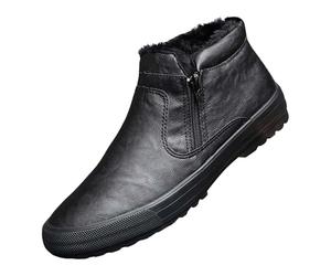 Scarponcini Uomo Invernali Classico Morbidi Stivali Da Neve Foderati Caldi Scarpe Doposci Lavoro Offerta Militari Stivaletti Antiscivolo Antinfortunistica Trekking Leggere Pelo Scarponi Snow Boots