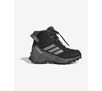 Scarponi adidas Terrex Ax4r Mid CLIMAWARM+ nero grigio per bambini - 29