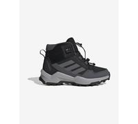 Scarponi adidas Terrex AX4R Mid Hiking nero grigio per bambini - 32