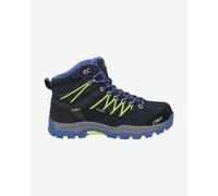 Scarponi CMP Kids Rigel Mid WaterProof blu nero verde fluorescente junior - 39