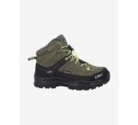 Scarponi CMP Rigel Mid Trekking Waterproof verde oliva per bambini - 36