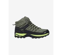 Scarponi CMP Rigel Mid WaterProof verde giallo lime - 44