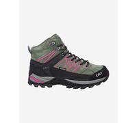 Scarponi CMP Rigel Mid Waterproof verde minerale fucsia donna - 36