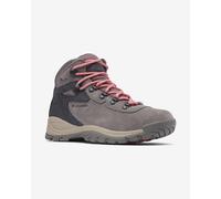 Scarponi Columbia Newton Ridge Plus Waterproof Amped grigio fumo rosa donna - 40.5