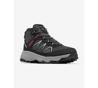 Columbia - Scarpe trekking donna in giornata - Peakfreak Rush Mid Outdry Dark Grey Deep Madeira per Donne - Taglia 5,5 US - Grigio