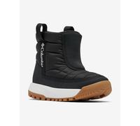 Columbia Snowtrot Mid, Stivali da neve Unisex - bambini e ragazzi, Black/Sea Salt Youth, 34 EU