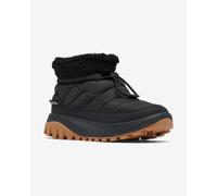 Columbia Snowtrot Shorty, Stivali da neve Donna, Black/Sea Salt , 41 EU