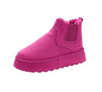 Scarponi Donna da Neve Scarpe Neve con Calde Foderato Scarponcini da Trekking Stivaletti da Donna Dopo Sci Comode Offerta Stivali Antiscivolo Impermeabili all'Aperto Boots Snow Platform Morbidi