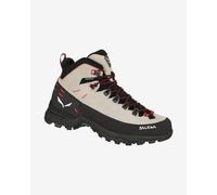 Salewa Alp Mate Winter Mid WP - scarpe trekking - donna 5,5 UK White/Black/Red woman Salewa Committed,Pomoca,Pfc-Free,Alipne Merino Responsive,Kevlar