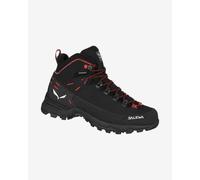 Salewa Alp Mate Winter Mid WP - scarpe trekking - donna 8 UK Black/Red woman Salewa Committed,Pomoca,Pfc-Free,Alipne Merino Responsive,Kevlar