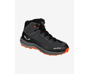 Scarponi Salewa MTN Trainer 2 Mid Powertex grigio nero bambini - 30