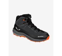 Scarponi Salewa MTN Trainer 2 Mid Powertex grigio nero bambini - 36