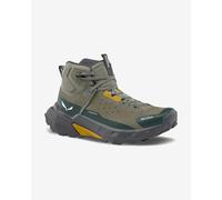 Scarponi Salewa Pedroc 2 Leather Mid Powertex verde canna grigia gialla - 44