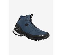Scarponi Salewa Puez 2 Mid Powertex blu luminoso nero - 41