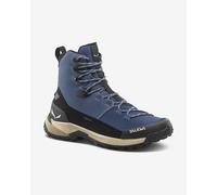 Salewa Puez Winter Mid PTX M - scarponi da trekking - uomo 9,5 UK Blue man Vegan,Salewa Committed,Primaloft Gold,Salewa Powertex,Pomoca,Pfc-Free
