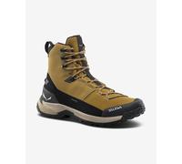 Salewa Puez Winter Mid PTX M - scarponi da trekking - uomo 10 UK Brown man Vegan,Salewa Committed,Primaloft Gold,Salewa Powertex,Pomoca,Pfc-Free