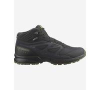 Scarponi Salomon Outway Mid ClimaSalomon Waterproof nero verde cachi bambini - 32