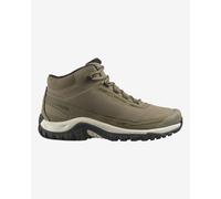 Salomon Shelter Waterproof Stone Grey/Black da Uomo 40 2/3 Marrone