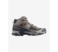 Salomon - Scarpe trekking uomo in GORE-TEX - X Ultra 5 Mid GTX M Iron/Dark Navy per Uomo - Taglia 11 UK - Grigio