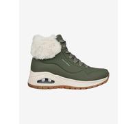 Scarponi Skechers Uno Rugged - Fall Air verde scuro bianco donna - 41