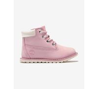 Scarponi Timberland Pokey Pine rosa bianco neonati - 23