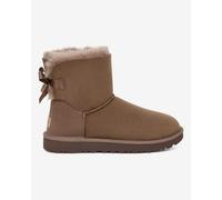 UGG MINI Bailey Bow II - Stivaletti da donna, alla moda, colore: rovere roccioso, 38