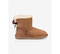 Scarponi UGG Mini Bailey Bow marrone beige bambina - 35