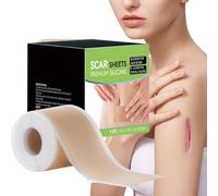 Scars Tape, Silicone Scar Removal Strips, Keloid and Bump Flattening Sheets, Breathable Design, Gentle Skin Friendly, Excellent for Home or Clinical Use & All Types of Skin