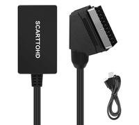 SCART to Converter with Cable HD Adapter 720P 1080P Video Audio Adapte