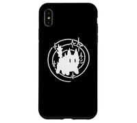 Scary Cat Tomcat 90s Y2K è spaventato sotto la coda stary Custodia per iPhone XS Max