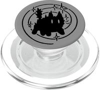 Scary Cat Tomcat Y2K anni '90 è spaventato sotto Stary Tail PopSockets PopGrip per MagSafe