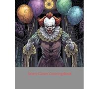 Scary Clown Coloring Book