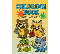 Scary-Cute Animals Coloring Book: A Fun and Spooky Coloring Adventure with 23 Unique Characters