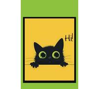 Scary Cute Cat Notebook: 5.5x8.5 College Ruled 100 Pages Journal Gifts for Cat Lovers, College Ruled Notebook