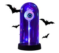 , Scary Eyeball LED Lampada Spooky Ambience, Creepy Aesthetic Table Light Decoration Indoor Home, Bedroom, Workplace, or Party Setup, Adds Eerie Glow for Adults, Kids, Halloween Lovers