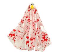 Scary Halloween Decors - 23 inch Lawn Porch Duck Decor for Events, Outdoor Halloween Decoration with Bloody, Spooky Statue Ornament for Table Display, Festival Activities, Home Gathering, Desk, Party