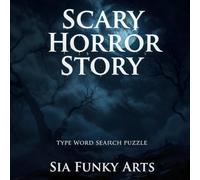 Scary Horror Story Type Word Search Puzzle Book for Adults