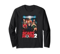 Scary Movie 2 Poster Classic Y2K Horror Comedy Maglia a Manica