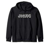 Scary Name Joseph Creepy Horror Font Felpa con Cappuccio