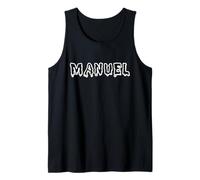 Scary Name Manuel Creepy Horror Font Canotta