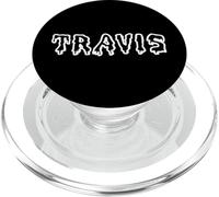 Scary Name Travis Creepy Horror Font PopSockets PopGrip per MagSafe